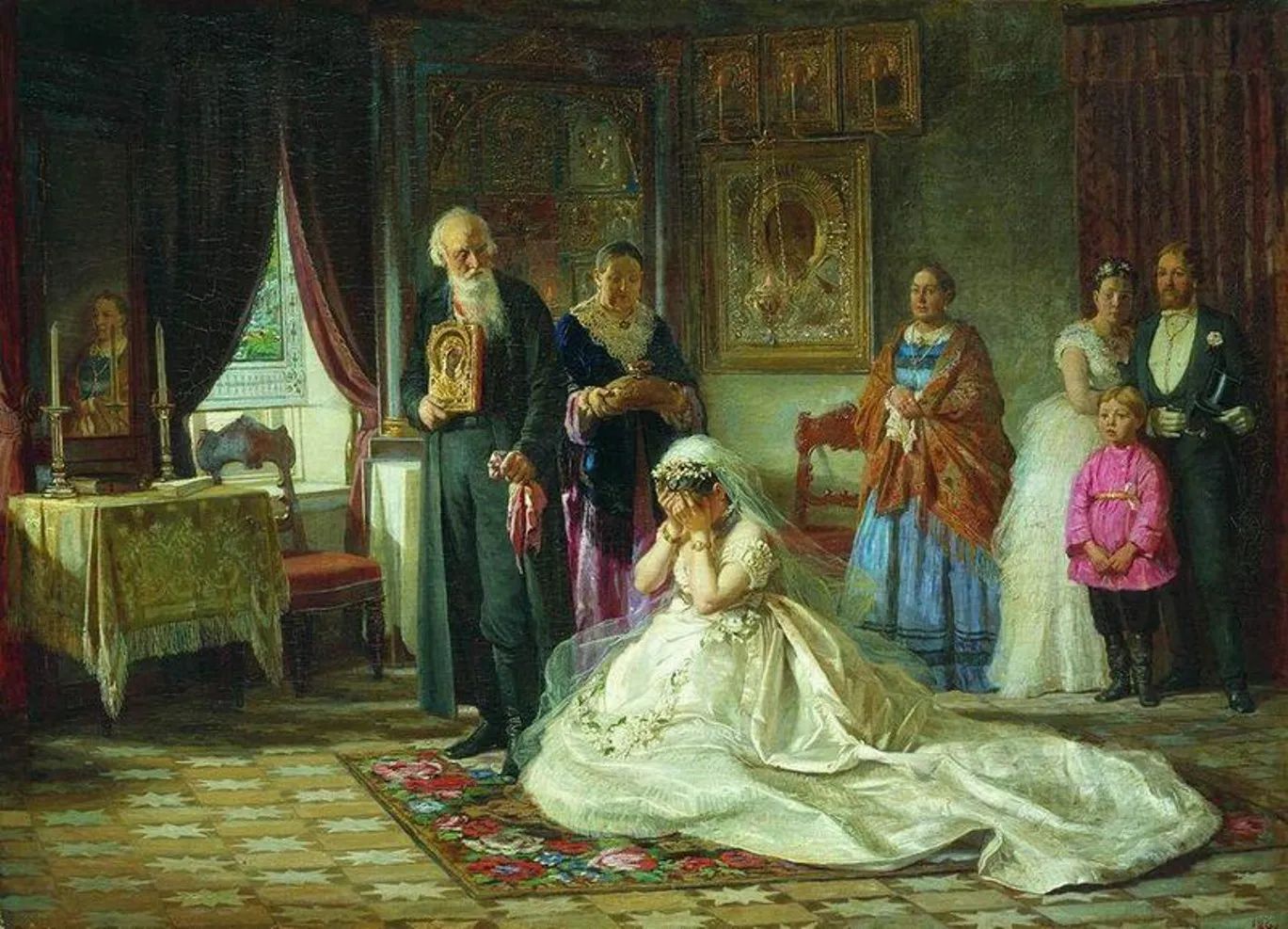 Печальные невесты в русской живописи. Галерея 4