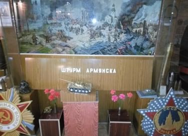 Выставка в зале «Боевой славы», посвящённому Великой Отечественной войне