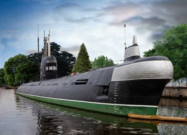 Экспозиция «Из истории подводного флота России» на подводной лодке Б-413